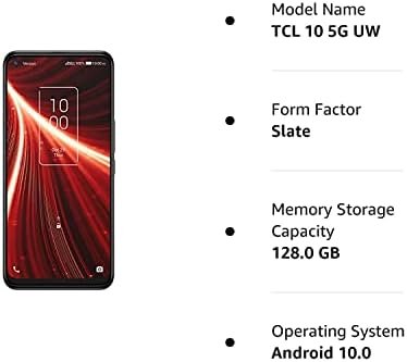 TCL 10 5G UW 128GB Diamond Gray Smartphone (Verizon) (Renewed) - Image 6