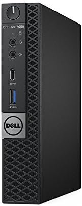 Dell OptiPlex 7050 Micro Form Factor Desktop Computer， Intel Core i7-7700 up to 4.20 GHz， 16GB DDR4 RAM， 512GB Solid State Drive， Windows 10 Pro (Renewed)