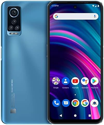 BLU G91 Max | 2022 | 3-Day Battery | Unlocked | 6.8” Full HD+ Display | 128/8GB | 108MP Quad Camera | US Version | US Warranty | (Oceanic Blue)