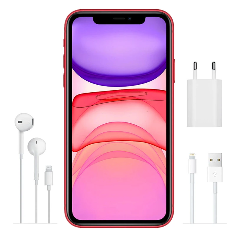 Used Apple iPhone 11 A13 Bionic Mobile Phone 6.1" 4GB RAM 64GB/128GB/256GB ROM Hexa Core 12MP NFC 4G LTE Original iOS Cellphone - Image 3